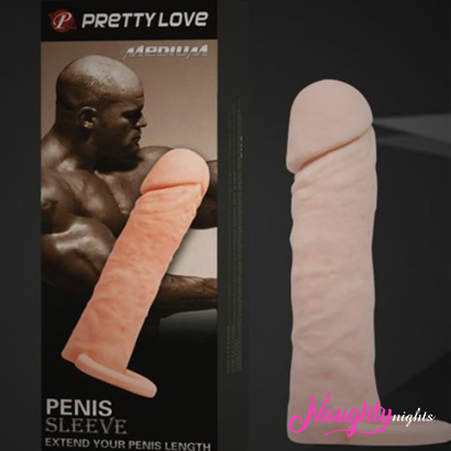 Pretty Love Penis Sleeve With Cock Ring