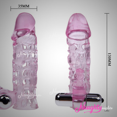 Love Penis Sleeve with Bullet Vibrator