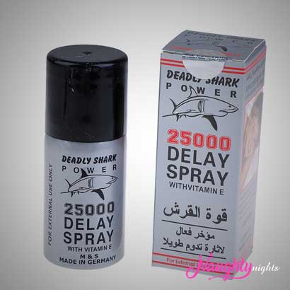 Deadly Shark Power 25000 Delay Spray For Men