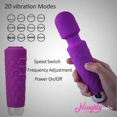 Fairy Wand USB Rechargeable Vibrator For Women