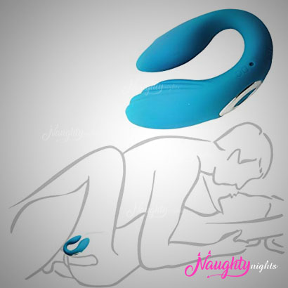 U Shape USB Couple Vibrator Sex Toys for Adults Women - Vagina G Spot Massager