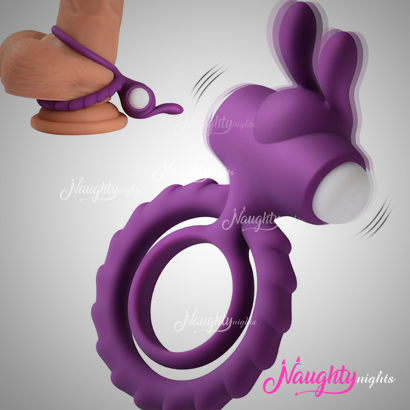 Premium Quality Double Hold Vibrating Ring For Delay 