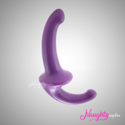 Jelly Strapless Strap on Double Ended Dildo 