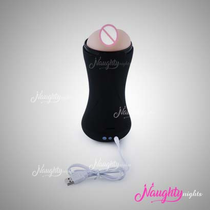 10 Frequency USB Rechargeable Male Masturbator 