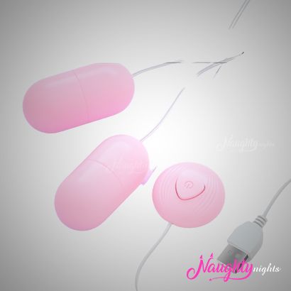 Double USB Vibrating Egg For Vagina and Anal