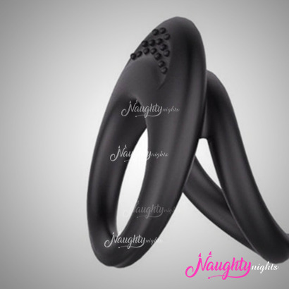 Double Silicone Male Cock Ring For Delay and Time Lasting